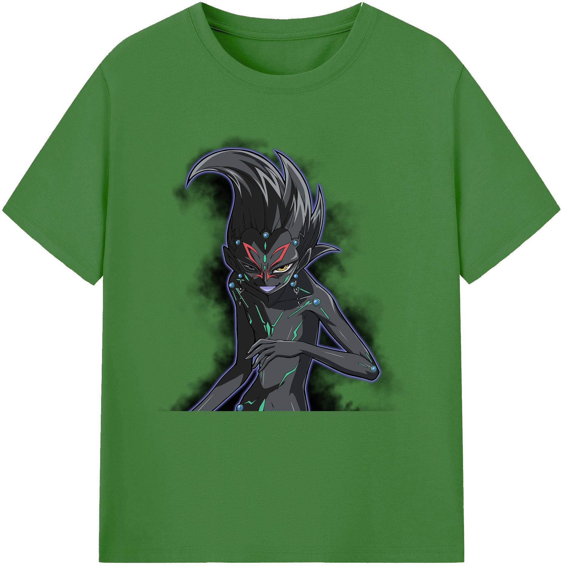 （画像用） 遊☆戯☆王 Yu-Gi-Oh! レディースカジュアルプリントTシャツ（綿100％）